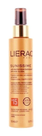 Lierac Sun 50 Faktör Tüm Ciltler İçin Leke Karşıtı Nemlendirici Yağsız Suya Dayanıklı Yüz ve Vücut Güneş Kremi 50 ml