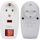 Vea VE-22419 Tekli Soket Kablosuz Tekli Akım Korumalı Priz