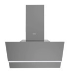 Ukinox Fairy 160 W 600 m3/h 59.6 cm Cam Karbon Filtreli Bacalı Duvar Tipi Damlumbaz Beyaz