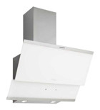 Silverline 3420 Classy 131 W 533 m3/h 60 cm Cam Karbon Filtreli Bacalı Duvar Tipi Damlumbaz Beyaz
