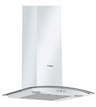 Bosch DWA06E621 610 m3/h 600 mm Cam Karbon Filtreli Bacasız Duvar Tipi Damlumbaz Beyaz