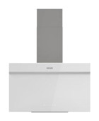 Uğur UAD 6011 BA3DHD 220 W 450 m3/h 60 cm Cam Karbon Filtreli Bacalı Duvar Tipi Damlumbaz Beyaz