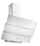Eminçelik CH 1455 RC W60 650 m3/h 60 cm Cam Karbon Filtreli Bacalı Duvar Tipi Damlumbaz Beyaz