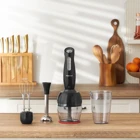 Homend 1909H 1000 W Blender Seti Kırmızı-Siyah