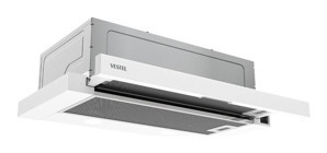 Vestel SA 6012 B Sürgülü Beyaz 59.5 cm Aspiratör