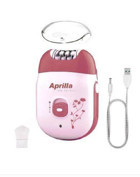 Aprilla AEP-7817 Koltuk Altı Genital Bölge Bacak İçin Kablosuz Işıklı Epilasyon Cihazı Pembe