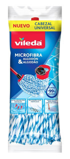 Vileda SuperMocio Algodon Yedek Paspas Mavi