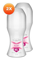 Avon OnDuty Active Roll-On Kadın Deodorant 2x50 ml