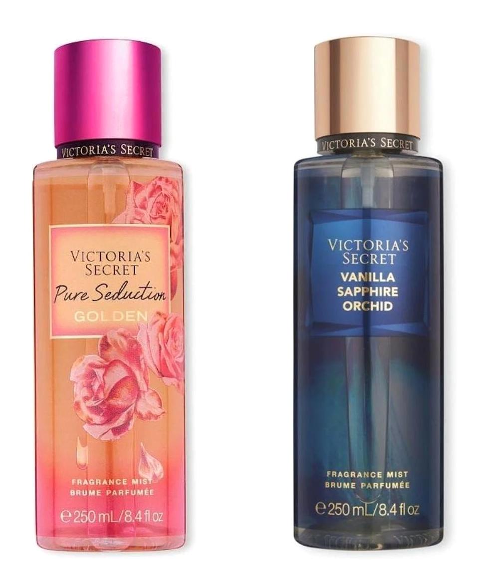 Victoria's Secret Pure Seduction Golden-Vanilla Sapphire Orchid Kadın Vücut Spreyi 2x250 ml