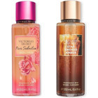 Victoria's Secret Pure Seduction Golden-Star Smoked Amber Çiçeksi Kadın Vücut Spreyi 2x250 ml