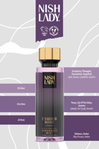 Nishlady L'amour Rose Oryantal Kadın Vücut Spreyi 260 ml