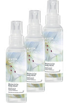 Avon Senses White Lily Çiçeksi Unisex Vücut Spreyi 3x100 ml