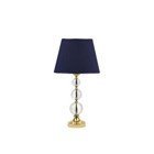 Vinner Gold Lacivert Metal Abajur