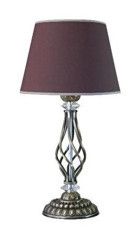Vinner Helezon Bordo Metal Abajur