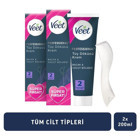 Veet Professional Tüm Ciltler İçin Koltuk Altı Bacak Tüy Dökücü Sprey 2x200 ml