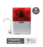 Suzuki Technology Beta Plus 5 Aşamalı 10 lt Kapalı Kasa Pompalı Tezgah Altı Su Arıtma Cihazı