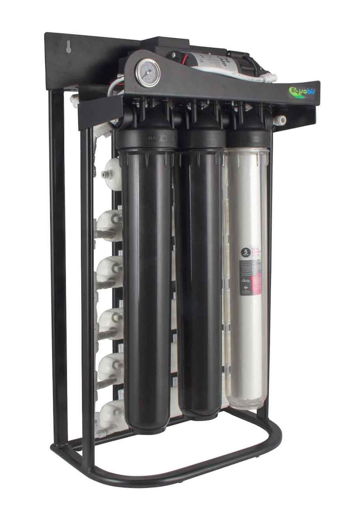 Aquabir 400 Gpd 5 Filtreli Kapalı Kasa Pompalı Tezgah Altı Su Arıtma Cihazı