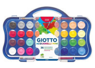 Giotto Acquerelli Mini 36'lı Tablet Sulu Boya Seti