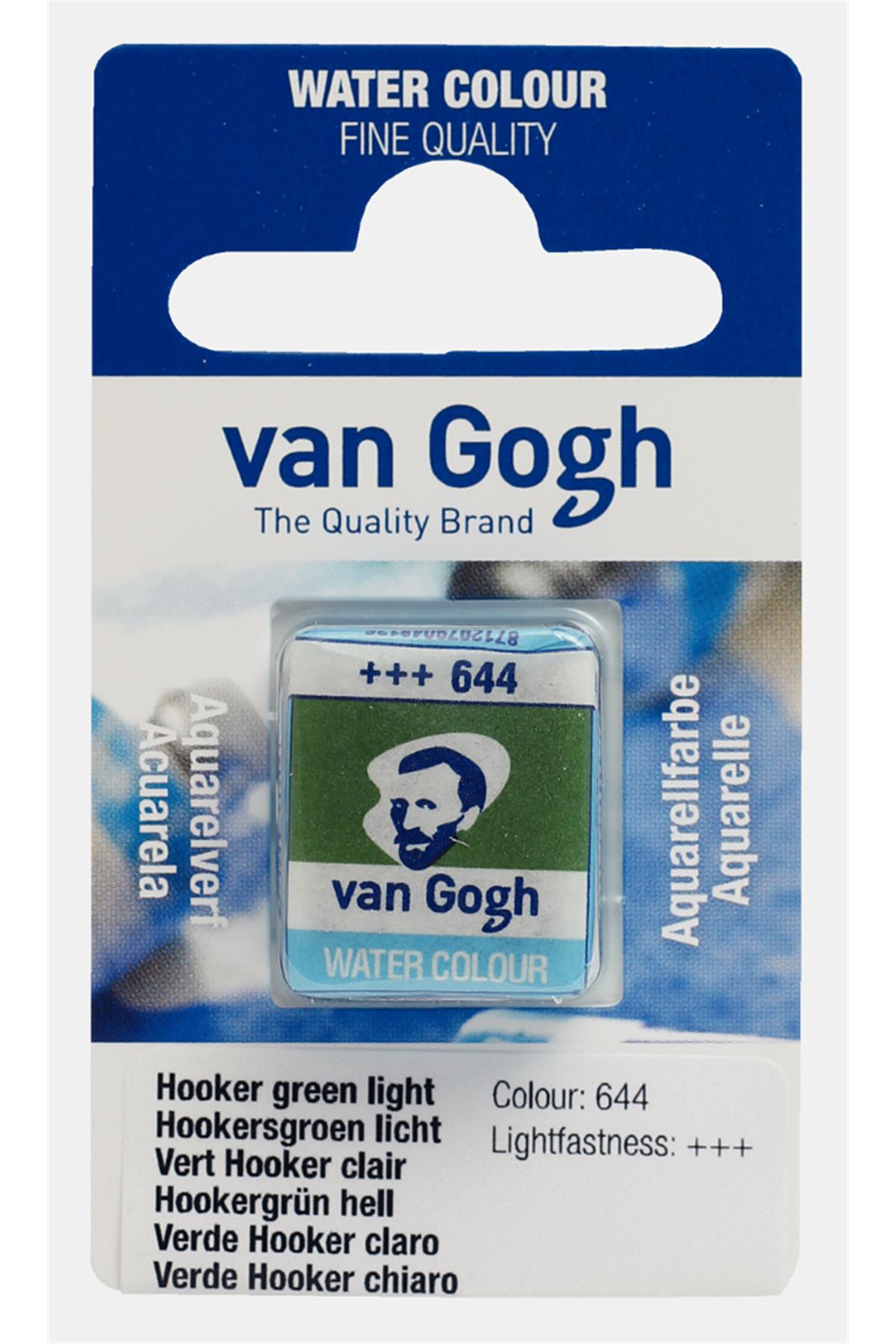 Royal Talens Van Gogh 644 Tablet Sulu Boya Hooker Green Light