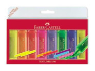 Faber-Castell Şeffaf 8'li Renkli Fosforlu Kalem Seti