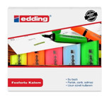 Edding 5'li Renkli Fosforlu Kalem Seti