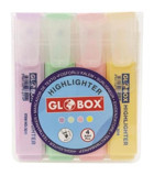 Globox 4'lü Pastel Renkli Fosforlu Kalem Seti