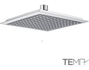 Tema Quadro Krom Ankastre Kare Yağmur Tepe Duş Başlığı Gümüş