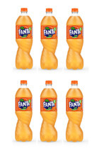 Fanta Portakallı Pet Gazoz 6 Adet 1 lt