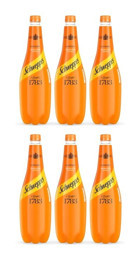 Schweppes Mandalinalı Pet Gazoz 6 Adet 1 lt