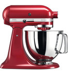 Kitchenaid Artisan Metal 300 W 4.8 lt Stand Hamur Yoğurma ve Mutfak Şefi Kırmızı