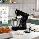 Karaca Maestrochef Stella Plastik 1500 W 5 lt Stand Hamur Yoğurma ve Mutfak Şefi Siyah