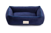 Pet Comfort Golf Yıkanabilir Tek Fonksiyonlu 55x45 cm Sepet Kedi Yatağı Lacivert
