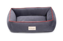 Pet Comfort Golf Yıkanabilir Tek Fonksiyonlu 45x55 cm Sepet Kedi Yatağı Gri