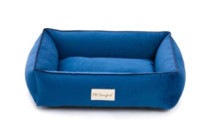 Pet Comfort Golf Yıkanabilir Tek Fonksiyonlu 55x45 cm Sepet Kedi Yatağı Mavi