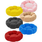 Patiderm Bubble Yıkanabilir Tek Fonksiyonlu 50 cm Simit Kedi Yatağı Pembe