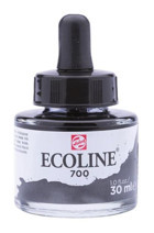 Talens Ecoline 30 ml Black 700 Sulu Boya
