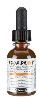 Schmincke Aqua Drop 30 ml Amber Sulu Boya