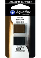 Daler Rowney Aquafine Tablet Sepia Hue Payne'S Grey Sulu Boya