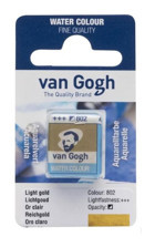 Talens Van Gogh Tablet 12 Light Gold 802 Sulu Boya