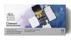 Winsor & Newton Cotman Field Box 12 Renk Sulu Boya