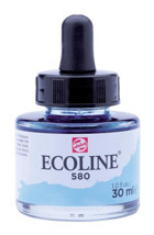 Talens Ecoline 30 ml Pastel Blue 580 Sulu Boya