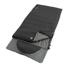 Outwell Contour Black Sol F. -13 Derece Polyester 3 Mevsim Kamp Tek Kişilik Yetişkin Uyku Tulumu Siyah