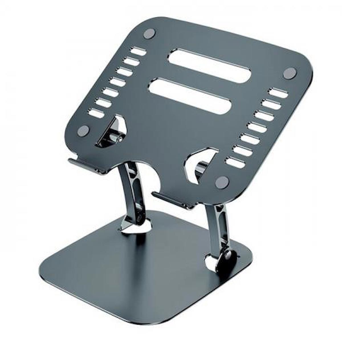 Polham Isı Çıkışlı Hareketli Katlanabilir Dikey Ayarlanabilir Taşınabilir Ayaklı Laptop Standı