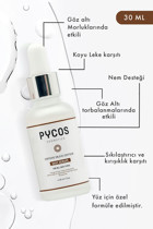 Pycos Cosmetics Aydınlatıcı Kırışıklık Karşıtı Göz Altı Torba Karşıtı Gece Gündüz Serumu 30 ml