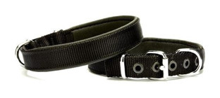 Doggie Softlu Ayarlanabilir Boyun Köpek Tasması 1.5 x 35 cm Siyah