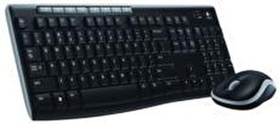 Logıtech MK270 Türkçe Q Kablosuz Siyah Normal Klavye