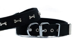 Doggie Comfort Ayarlanabilir Boyun Köpek Tasması 2.5 x 42 - 50 cm Siyah