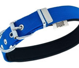 Doggie Konfor Ayarlanabilir Boyun Köpek Tasması 2.5 x 42 - 50 cm Mavi