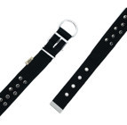 Doggie Konfor Ayarlanabilir Boyun Köpek Tasması 4 x 47 - 55 cm Siyah