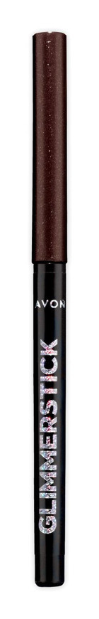 Avon Glimmerstick Asansörlü Parlak Simli Akmayan Kahverengi Göz Kalemi